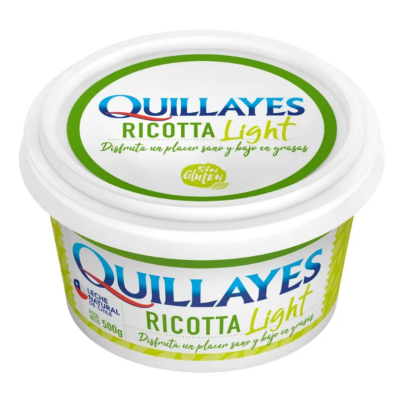 Queso Ricotta Light Quillayes Envasado 500 g