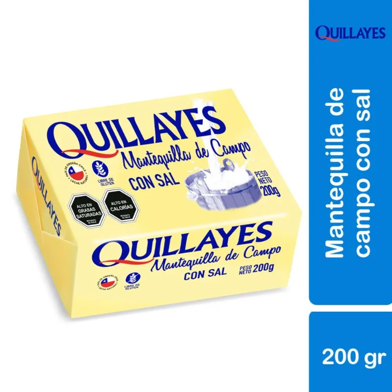 Mantequilla Quillayes con Sal 200 g