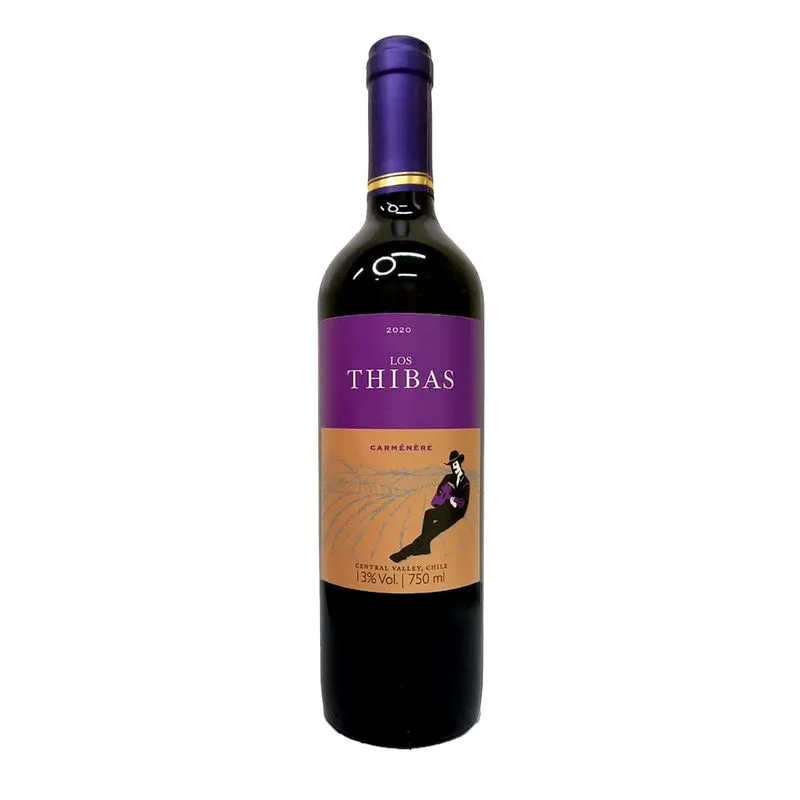 Vinho Chileno Los Thibas Carménère 750ml