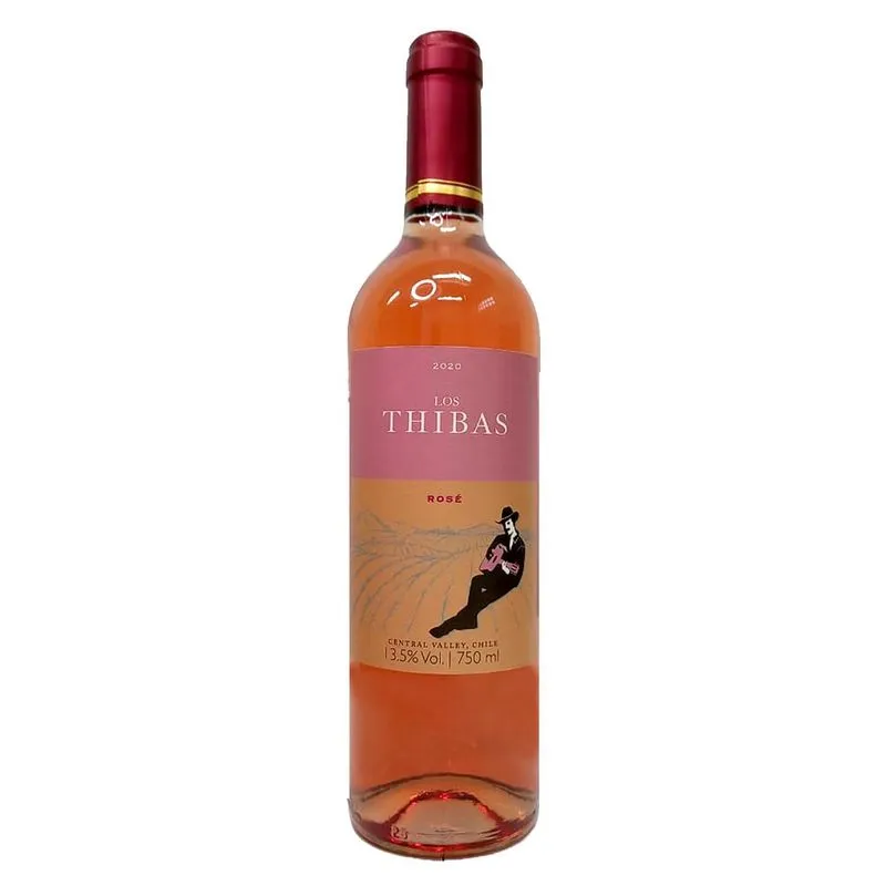 Vinho Chileno Los Thibas Rosè 750ml