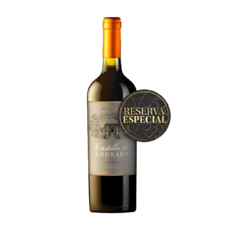 Vinho Reserva Especial Castillo de Andrade Carmenere 750ml - Vinhotopia | Vinho para presente personalizado
