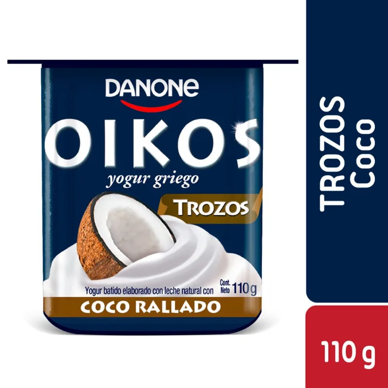 Yogurt Griego Danone Oikos Coco Rallado 110 g