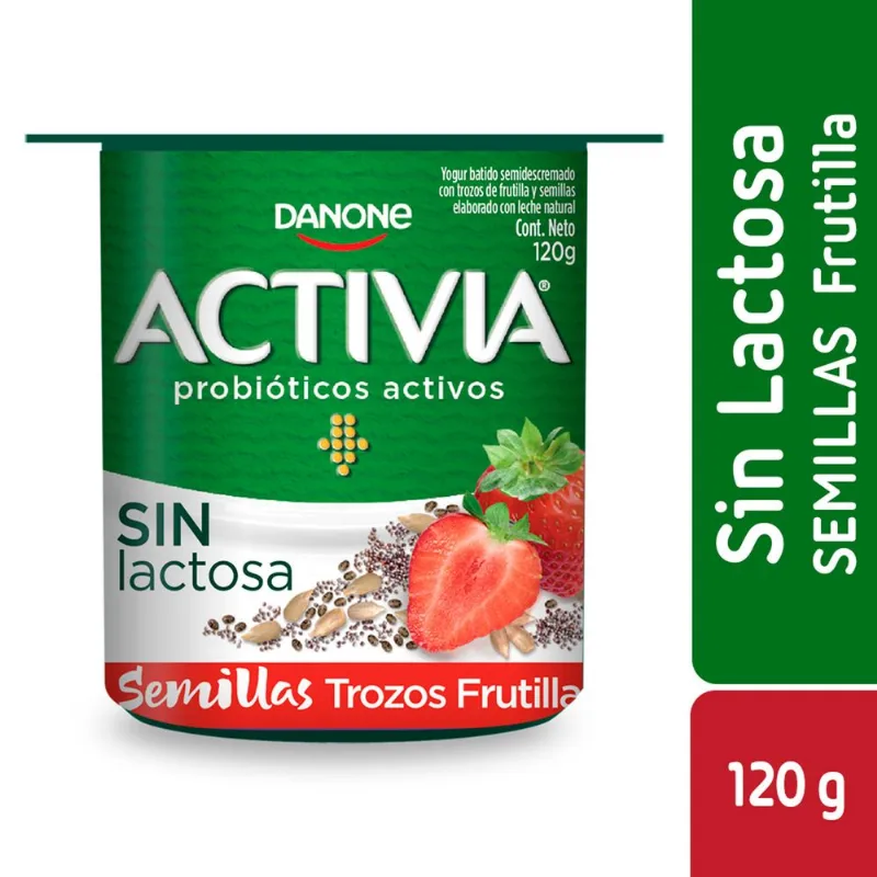 Yogurt Trozo Triple Zero Chía Frutilla 120 g