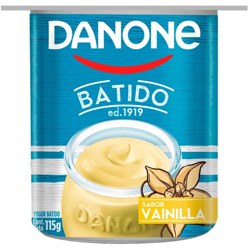 Yogurt Batido Danone Vainilla 115 g