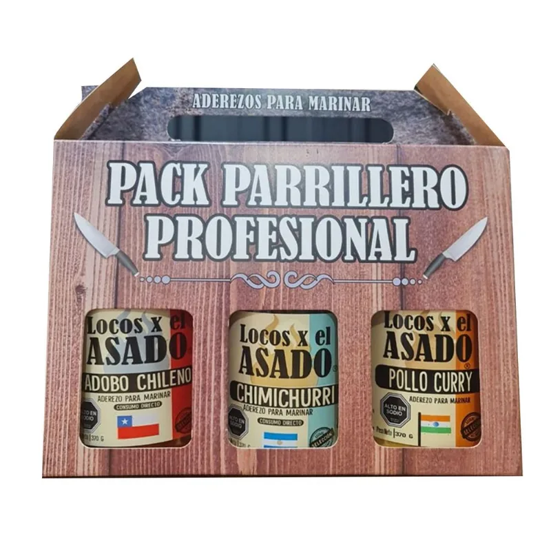 Pack Parrillero Locos x El Asado 1.08 kg