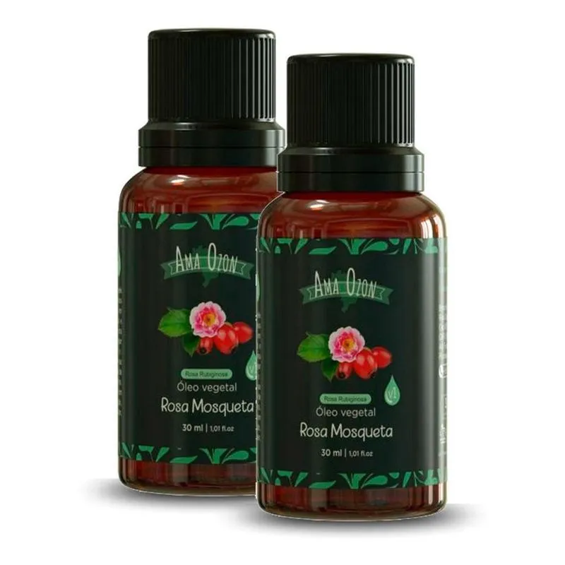 Rosa Mosqueta Óleo Vegetal Clareador De Manchas 2X30Ml
