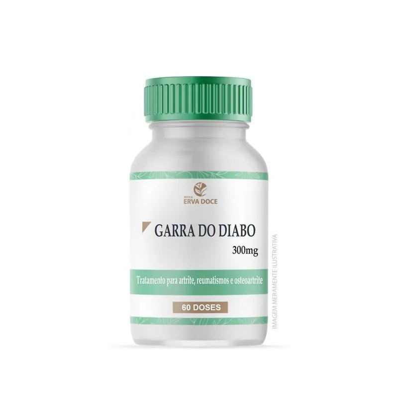 Garra Do Diabo 300Mg 60 Capsulas