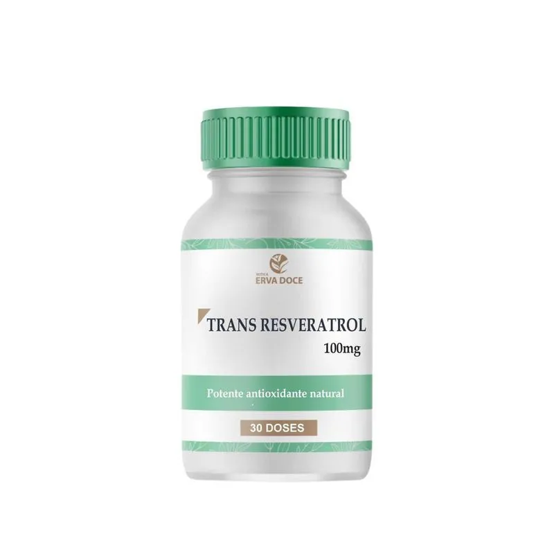 Trans-Resveratrol 100Mg 30 Capsulas