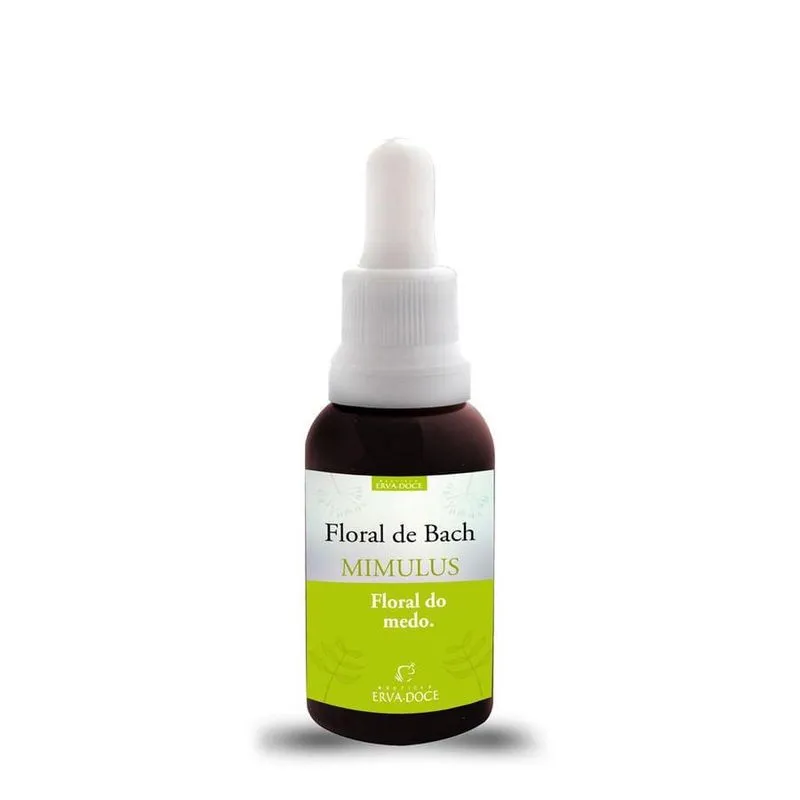 Floral De Bach Mimulus Nervosismo E Timidez 30Ml