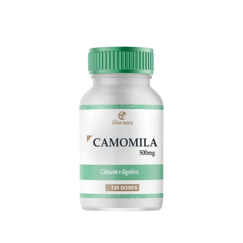 Camomila 500 Mg 120 Doses