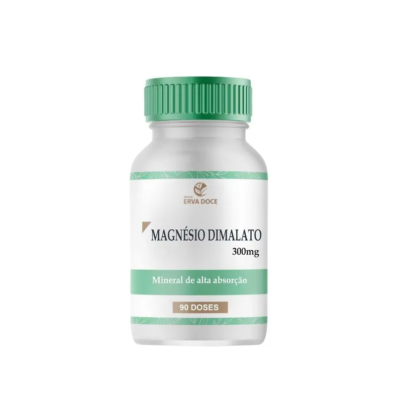Magnesio Dimalato 300mg 90 Capsulas