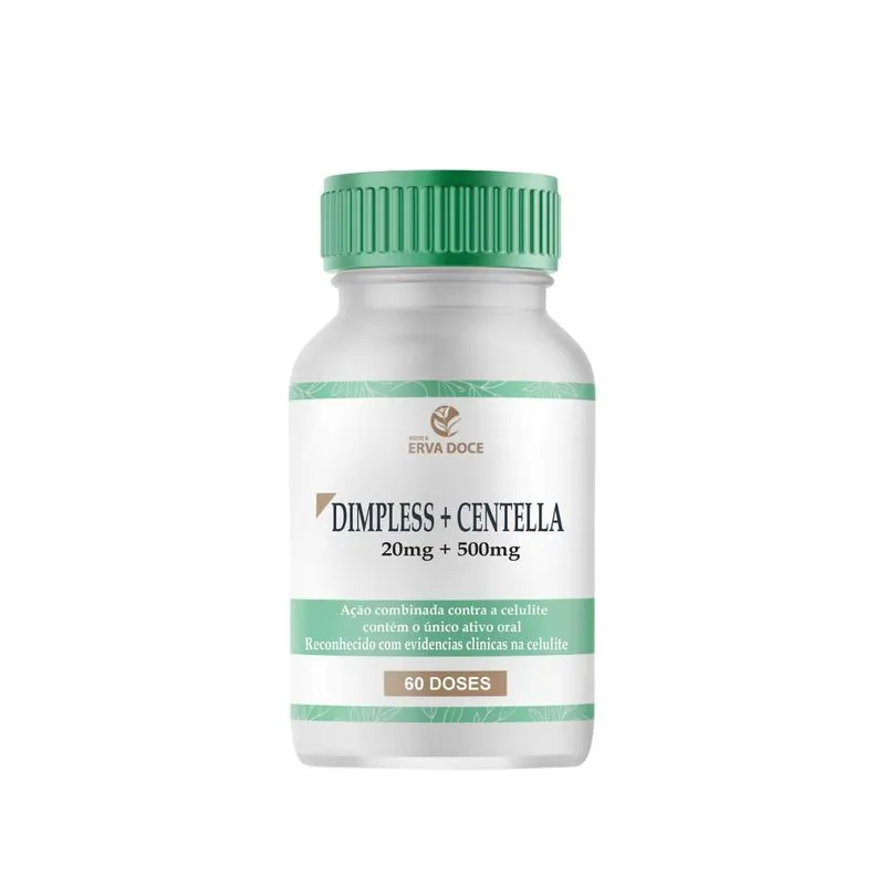 Dimpless 20mg + Centella Asiatica 500mg 60 Capsulas