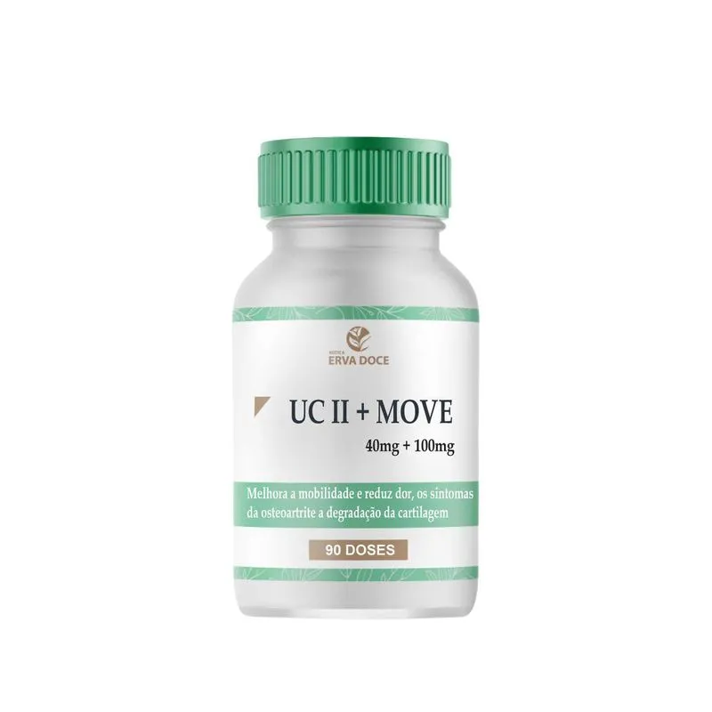 Uc II 40Mg + Move 100Mg 90 Capsulas