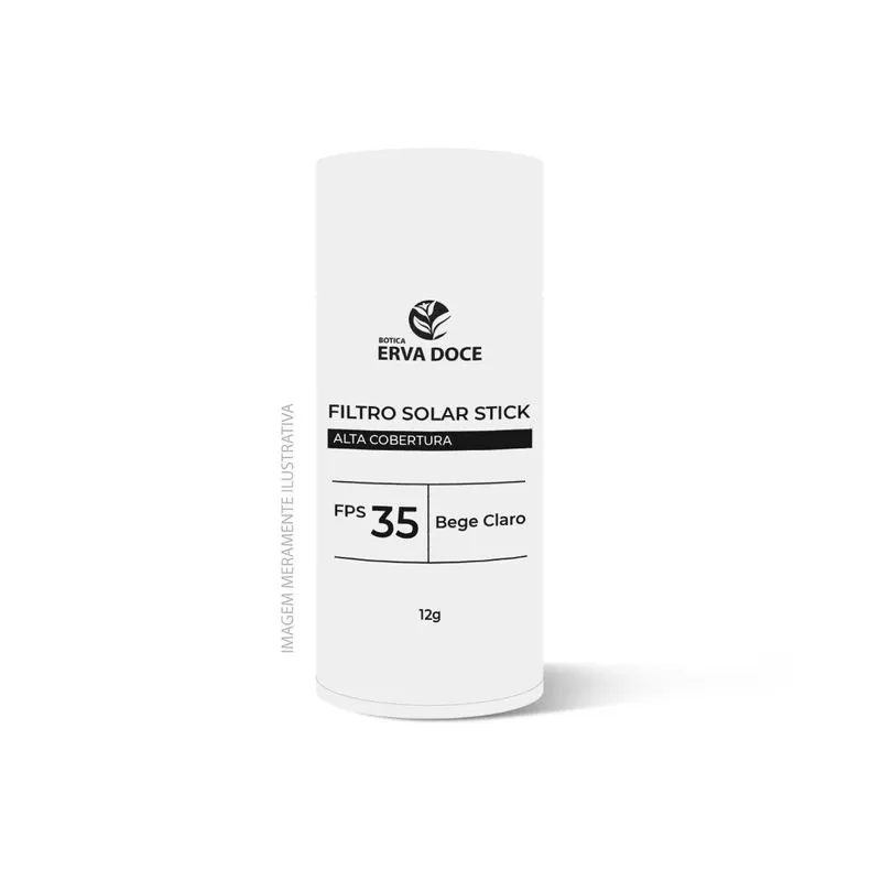Protetor Solar Stick 12 Gramas Bege Claro