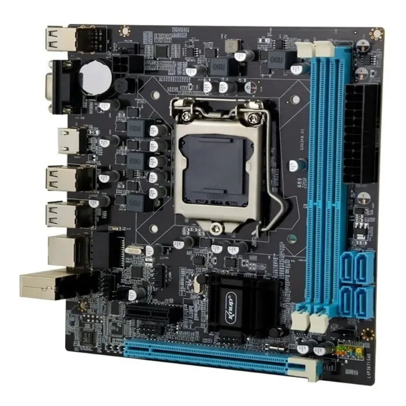 Placa Mãe Lga1155 Chipset Lan 100 Intel H61 Ddr3 16gb Usb2.0