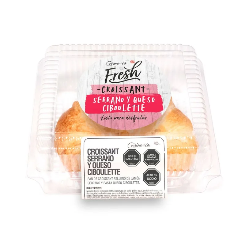 Croissant Serrano Queso Ciboulette 130 g