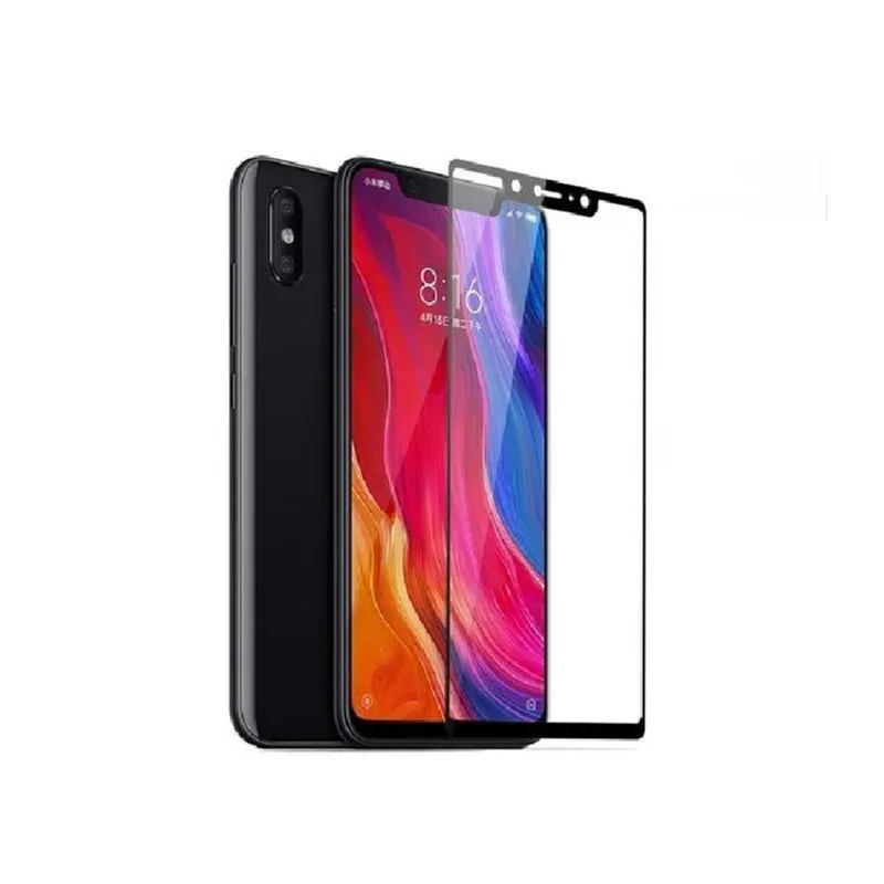 Pelicula De Vidro 3D 4D 5D Para Xiaomi Mi 8 Se - Cor Preta