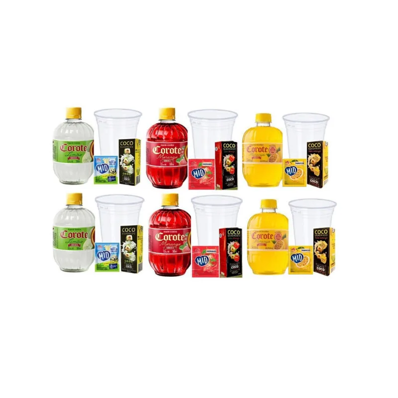 Kit Drink Chevette, Fusca E Brasilia - 6 Unidades