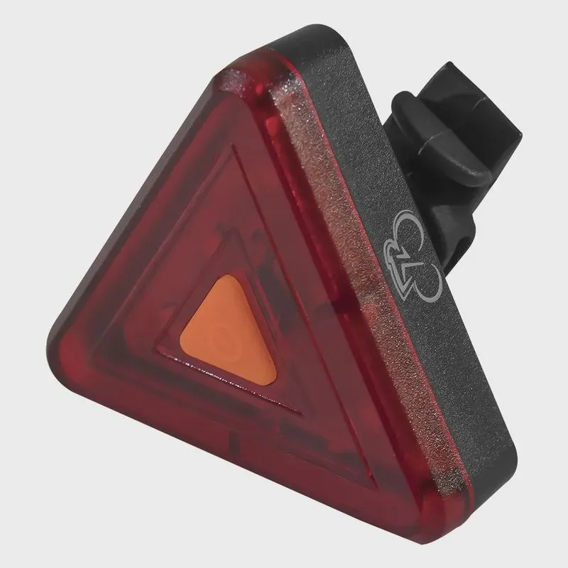 Lanterna traseira Led Triangulo Bainbow Recarregável CL-108