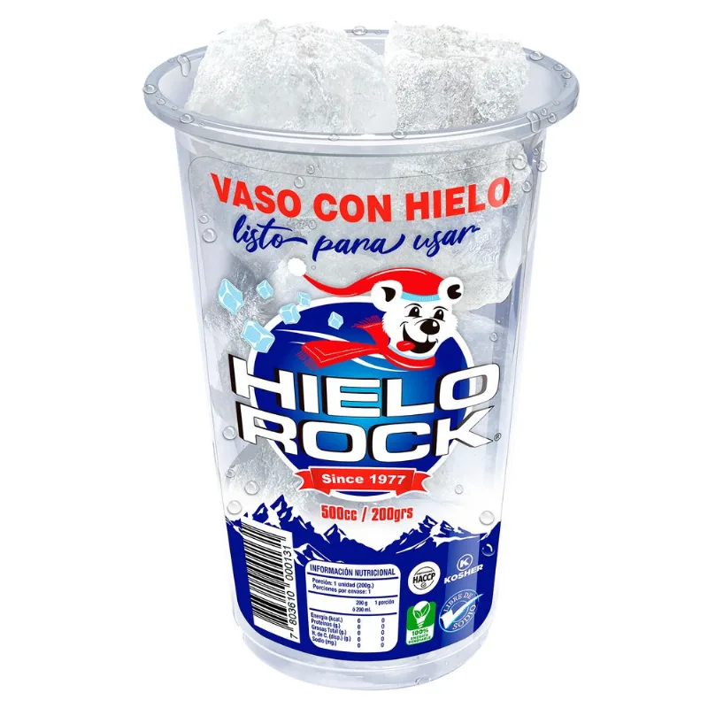 Vaso Rock Hielo 500 cc