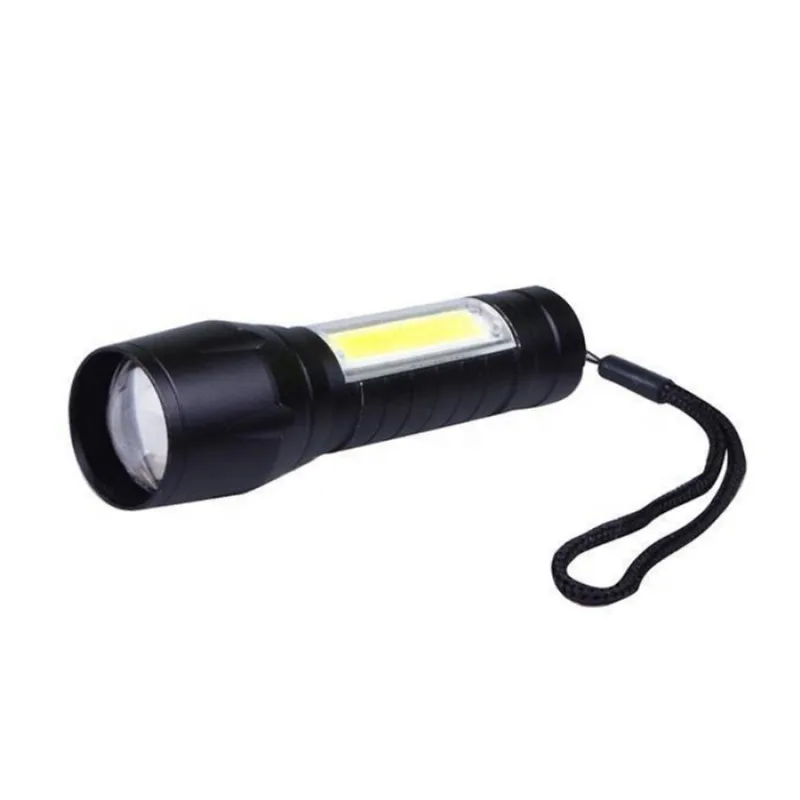 Mini Lanterna De Mão Tática Police Recarregavel Led Forte