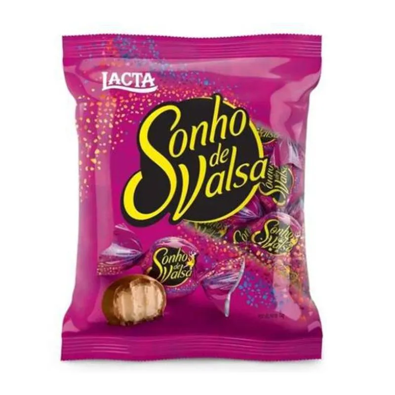 Bombom Sonho De Valsa 1kg - Castanha - Cobertura Chocolate