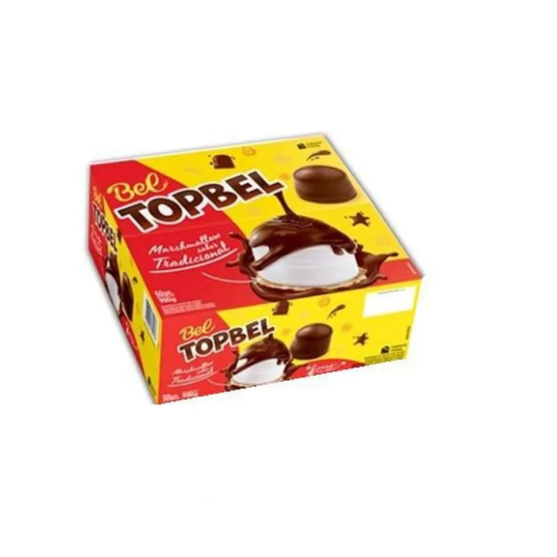 Caixa De Top Bell Marshmallows Com 50 Unidades