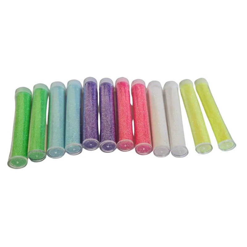 Maquiagem De Glitter Rosto Corpo Carnaval 12 Potes Coloridos