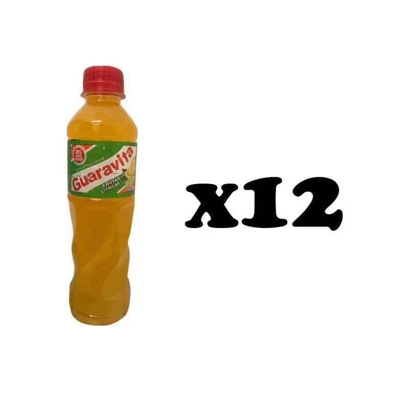 Guarana Natural Guaravita Citrus 12 Unidades- 300ml