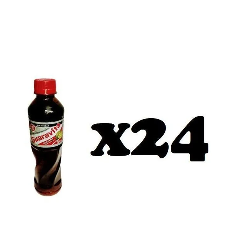 Guaravita Zero Sabor Limão 24 Unidades- 300ml