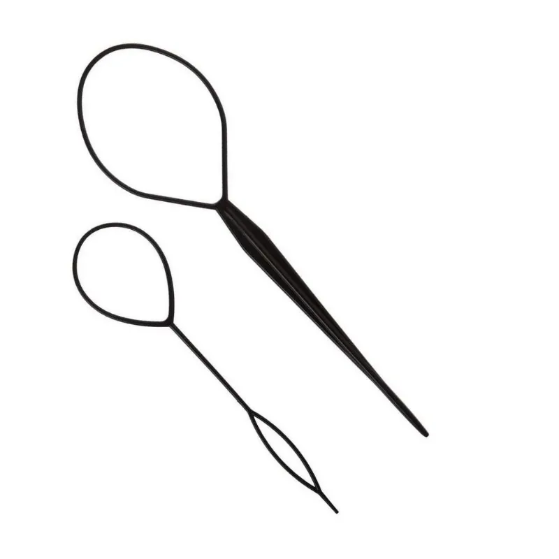 Agulha Modeladora De Cabelo 2 Peças Acessório Para Trança