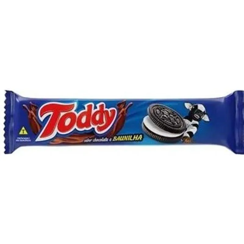 Bolacha Biscoito Bolacha Atacado Toddy Baunilha Caixa Com 44