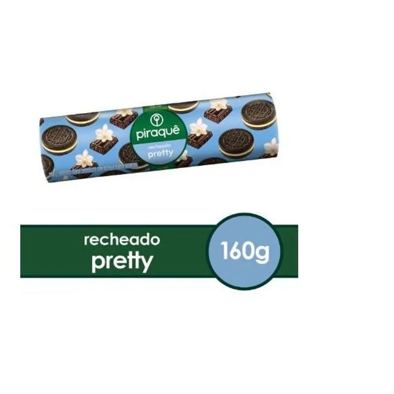 Bolacha Biscoito Recheado Pretty Piraquê - 20un Total