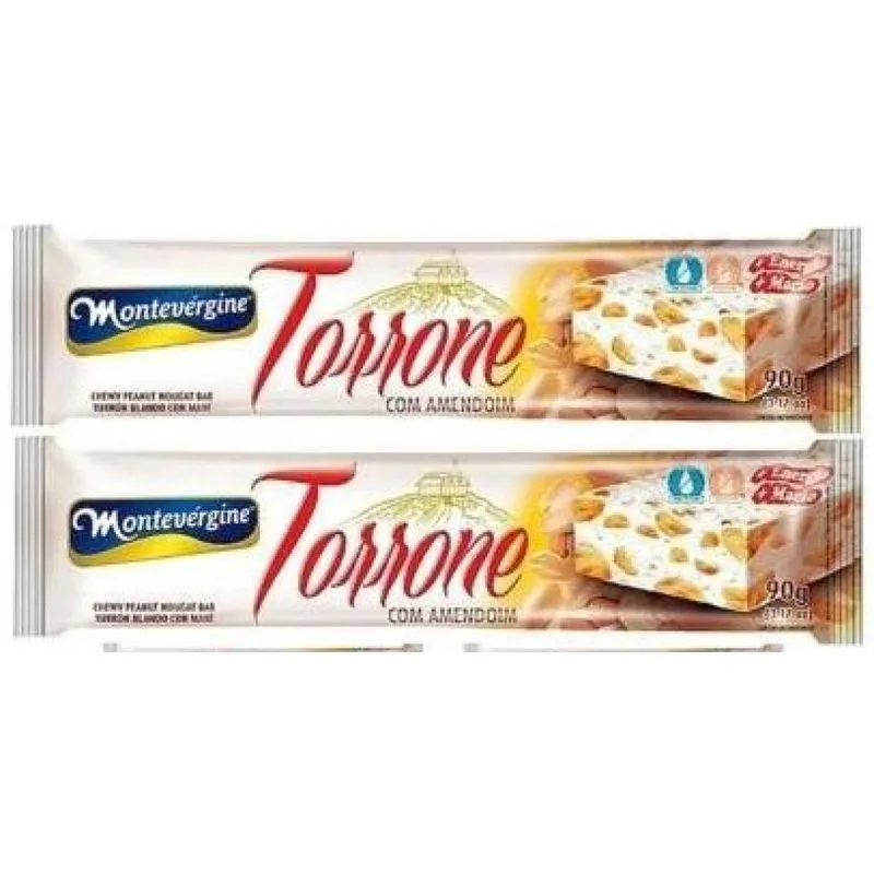 Torrone - Montevérgine - 60 Unidades 90g Cada