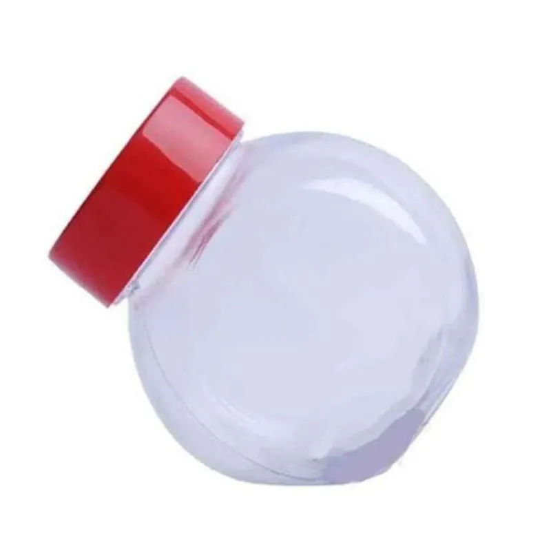 Mini Baleiro De Plástico Vermelho C/100 Unidades