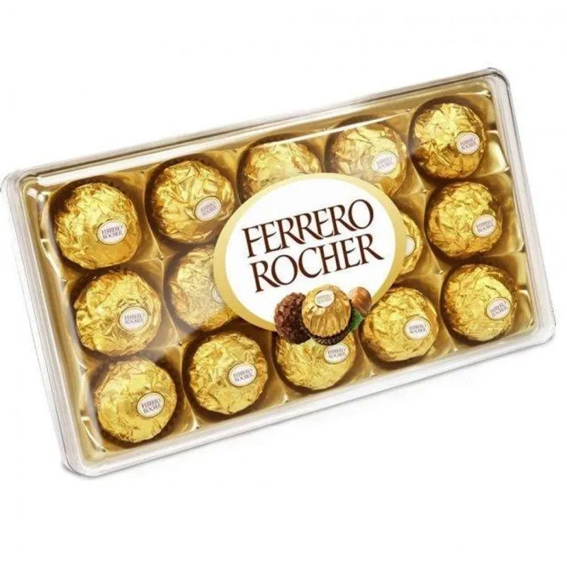 Kit 2 Caixas Chocolate Ferrero Rocher 12 Un - 24 No Total