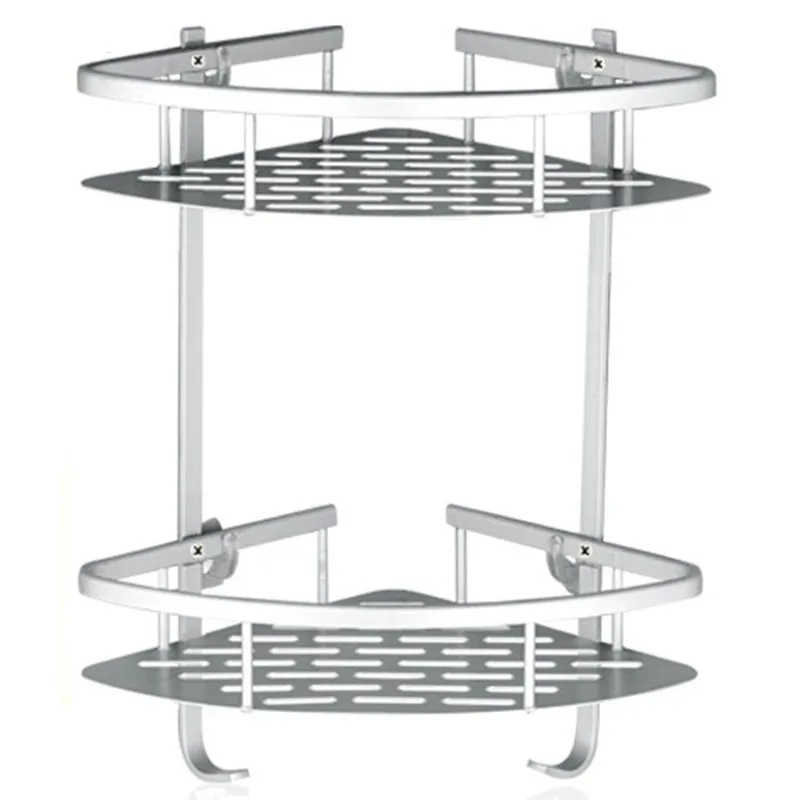 Suporte de Shampoo Aluminio Rack de Banheiro Sabonete Prateleiras Parede