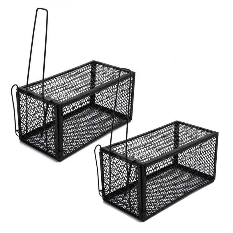 Ratoeira Gaiola Grande Kit 2 Unidades Armadilha Rato Ratazan