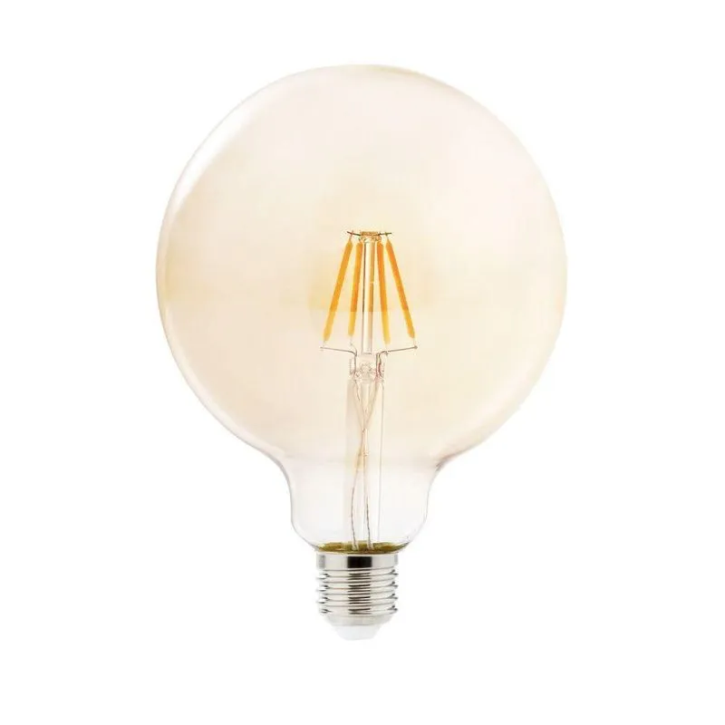 Lampada De Led Multi Filamento Ballon Kit 39 Uni Retro Vintage Bivolt 380lm 30w Iluminação
