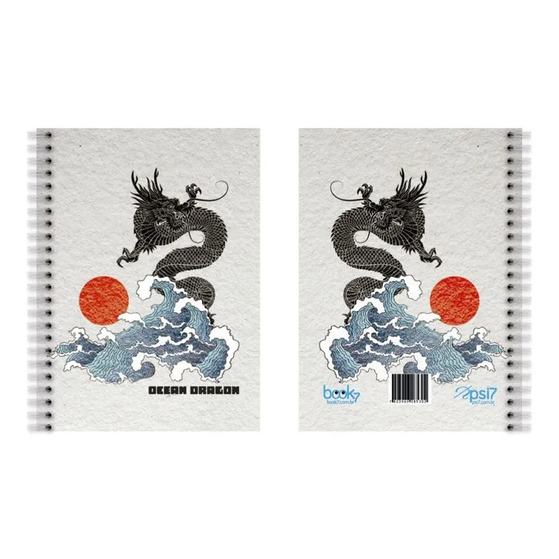 Agenda Dragon Ocean Capa Branca