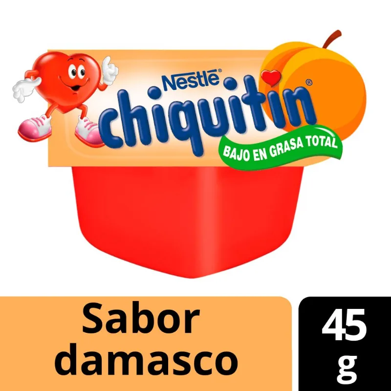 Petit Suisse Chiquitín Damasco 45 g