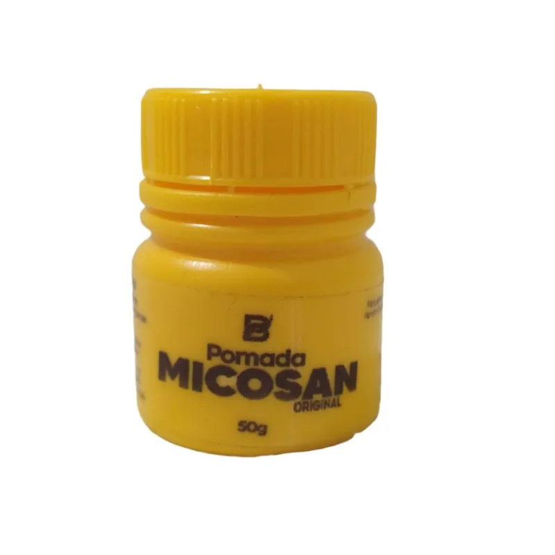 Pomada Micosan 2 Potes 50g Combate A Pano Branco Baruc