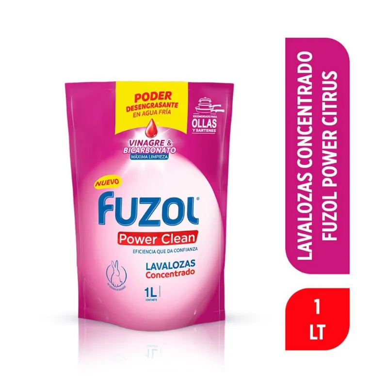 Lavaloza Fuzol Concentrado Vinagre Doypack 1 L