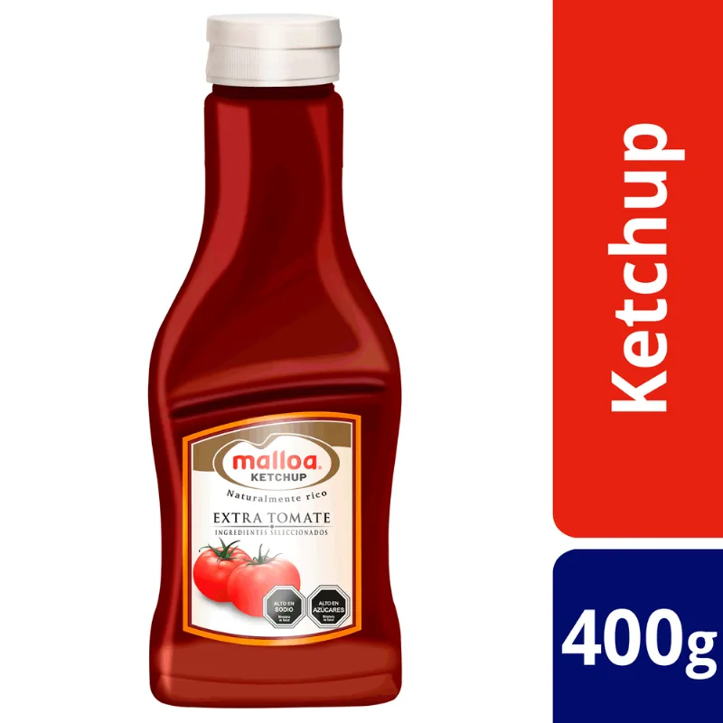 Ketchup Regular Botella 400 g