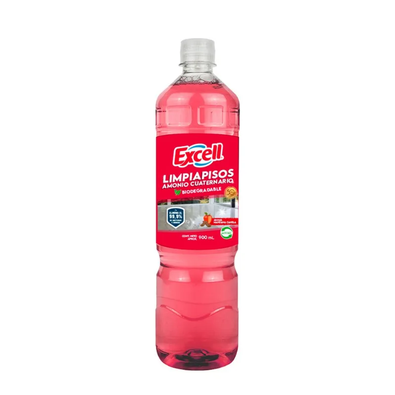 Limpiapisos Higienizante Excell Manzana Canela 900 ml