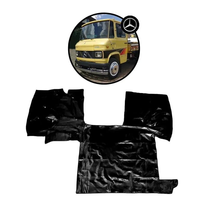 Tapete Verniz Caminhão Mb 608 708 Preto Azul Vermelho Cinza