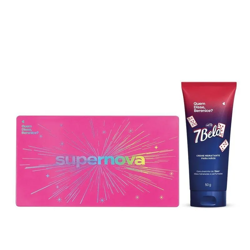 Combo Palette Multifuncional Supernova 30,4g + Creme Para Mãos 50g