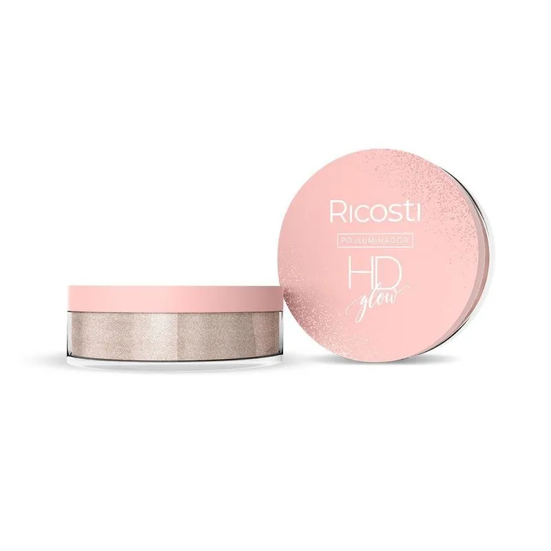 Pó Iluminador Hd Glow Vegano Ricosti - Shine
