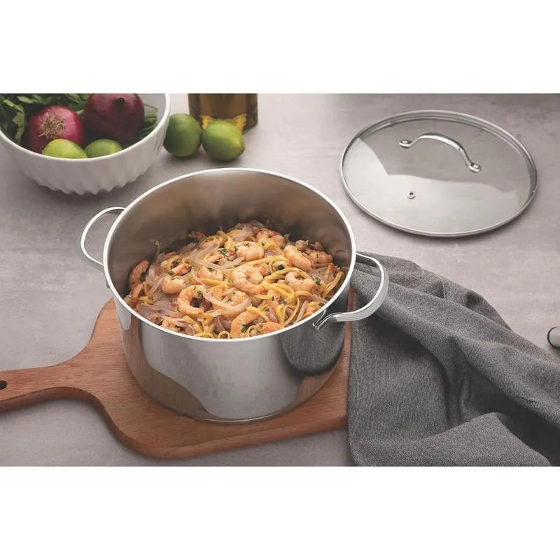 Caçarola Funda Tramontina Indução Fundo Triplo Una 20Cm 3,6L