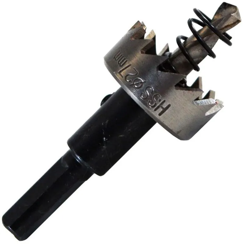 Broca Serra Copo Hss Fura Metal Inox E Alumínio 27mm